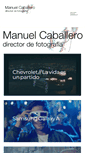 Mobile Screenshot of manuelcaballerodp.com